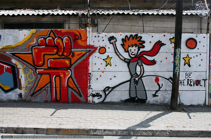 Be The Revolt Little Prince... made by Deniz and Motus - The Dark Roses - Zeytinburnu, Istanbul, Turkey 18. July 2012